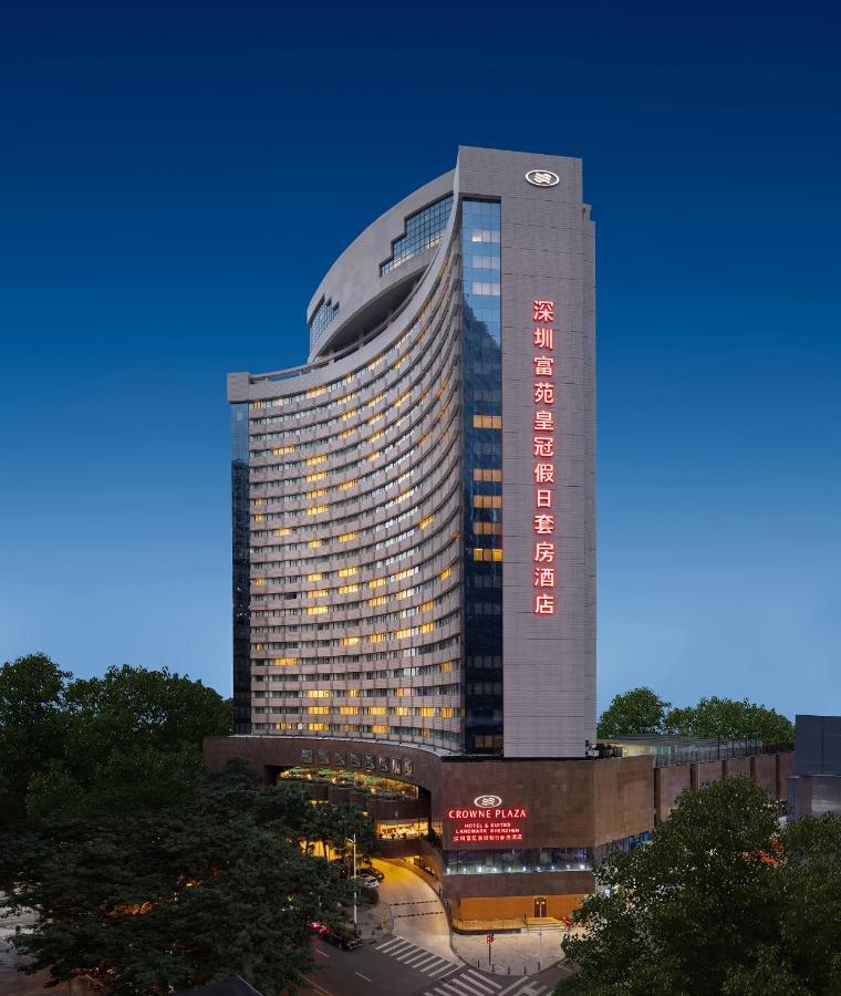 Crowne Plaza Hotel & Suites Landmark Shenzhen, An Ihg Hotel - Nearby Luohu Border, Indoor Heated Swimming Pool, Complimentary Welcome Drink Екстериор снимка